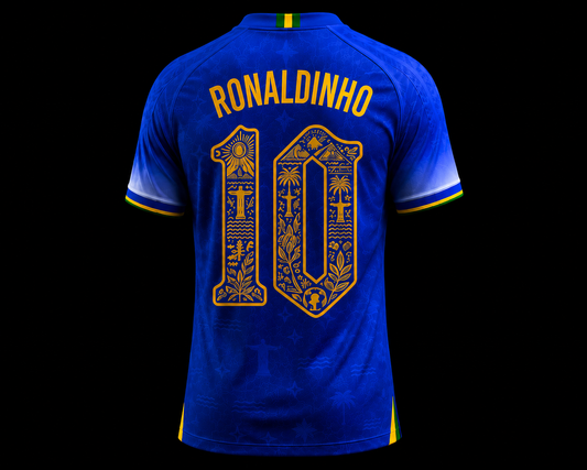 RONALDINHO MATCH JERSEY