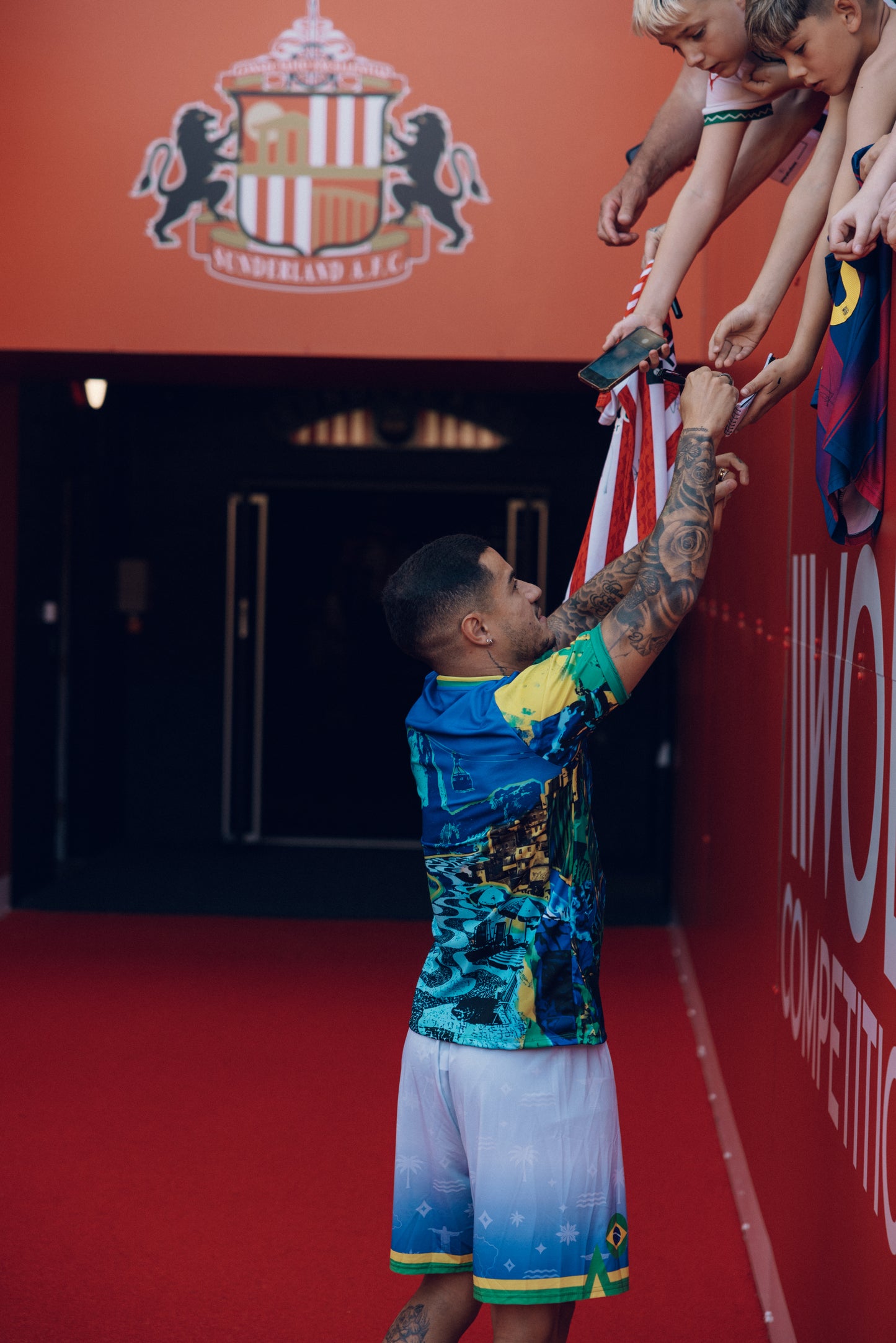 BRAZIL WARM UP SHIRT