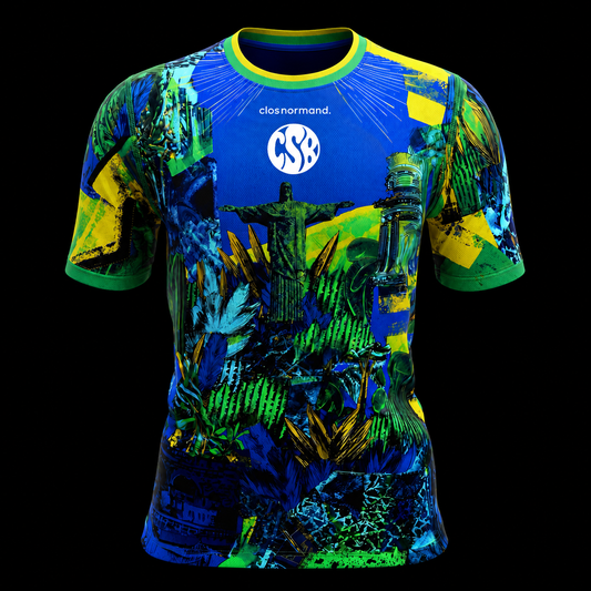 BRAZIL WARM UP SHIRT