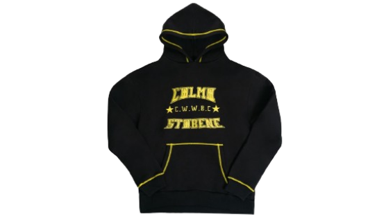 BLACK & YELLOW HOODIE