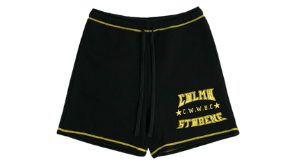 BLACK & YELLOW SHORTS
